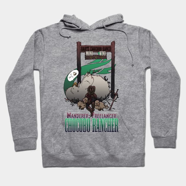 Mono Wind "Chocobo Rancher" Hoodie by Kayla_Christine